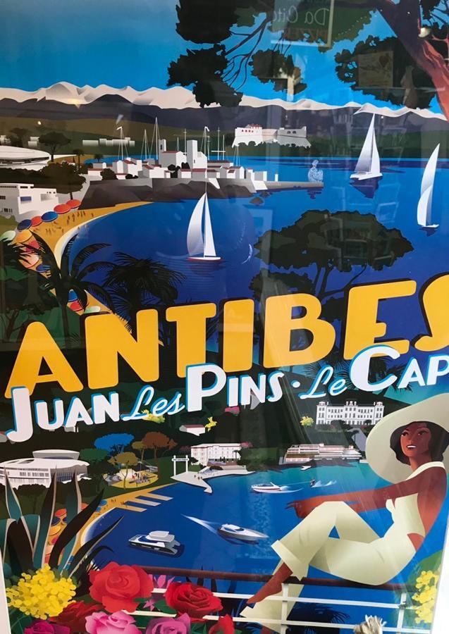 Charmant Appartement Au Coeur De Juan Les Pins Antibes Luaran gambar