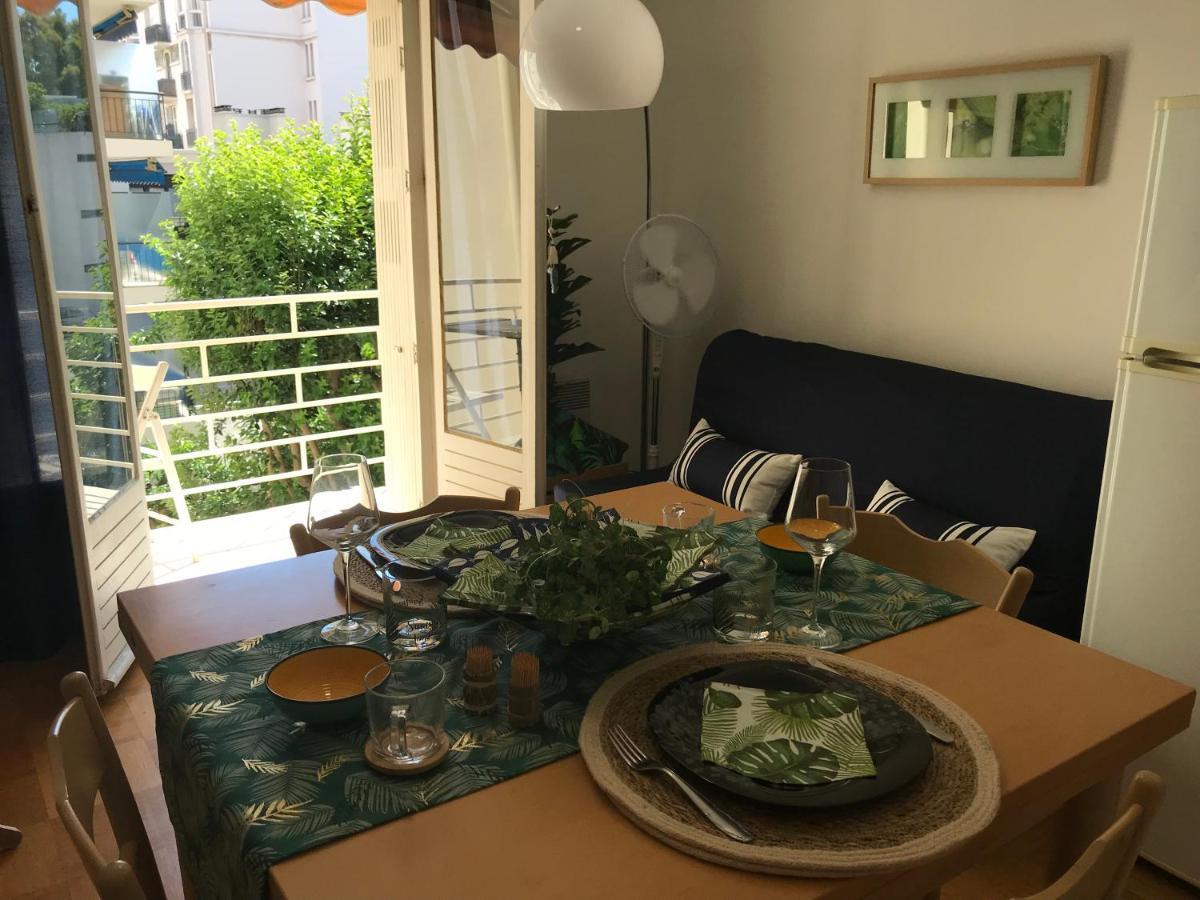 Charmant Appartement Au Coeur De Juan Les Pins Antibes Luaran gambar